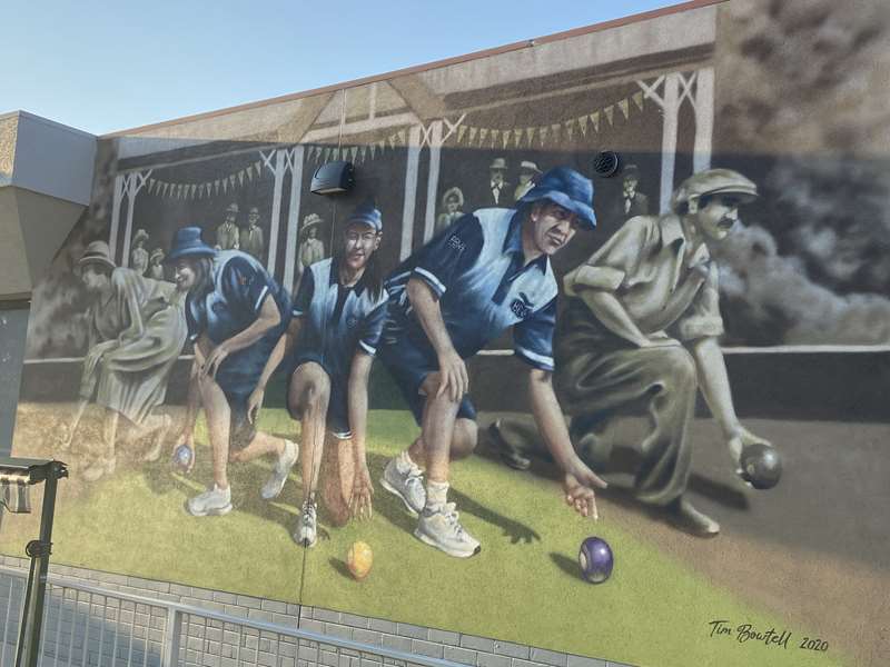 Benalla Bowls Club Mural