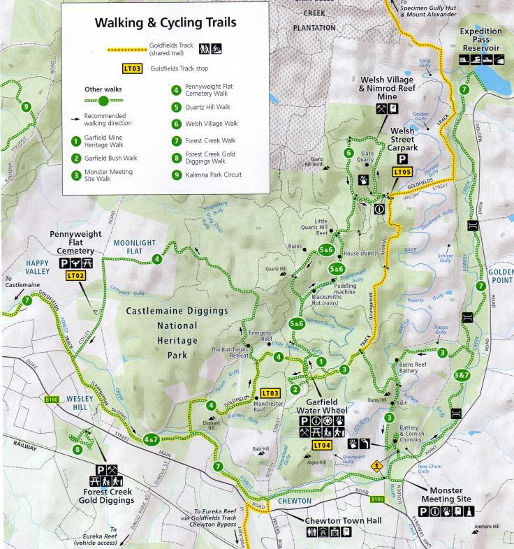 Forest Creek Trail Map