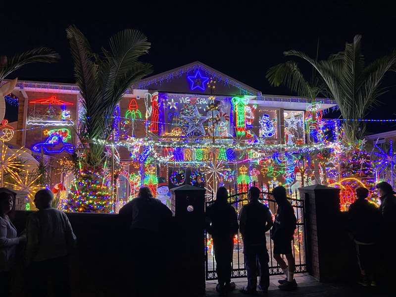 Christmas Lights (59 Viney Street, Clarinda)