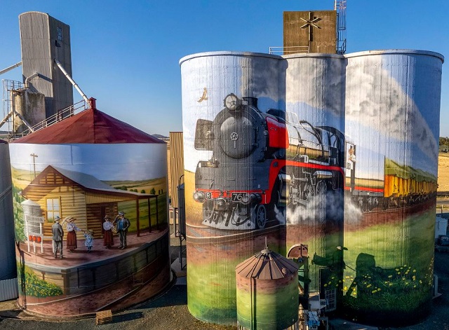 Colbinabbin Art Silos