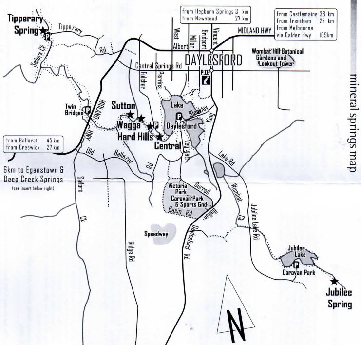 Daylesford Area Mineral Springs