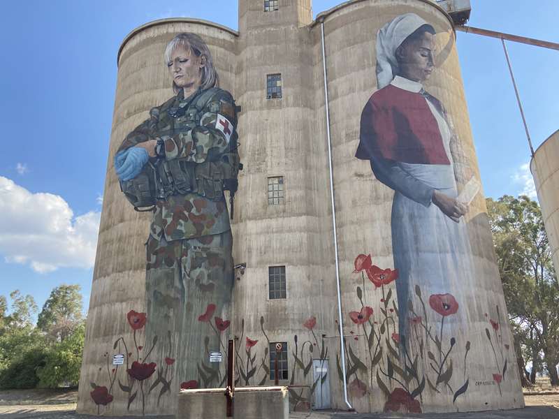 Devenish Silo Art