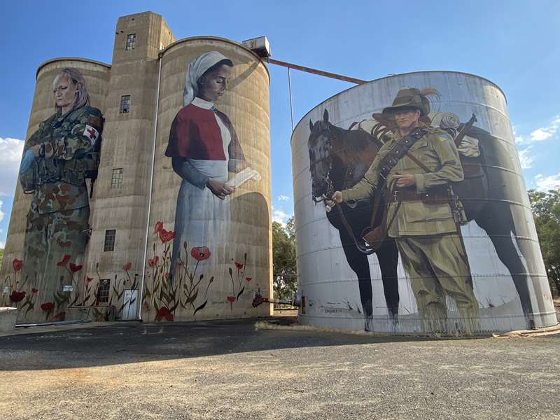 Devenish Silo Art