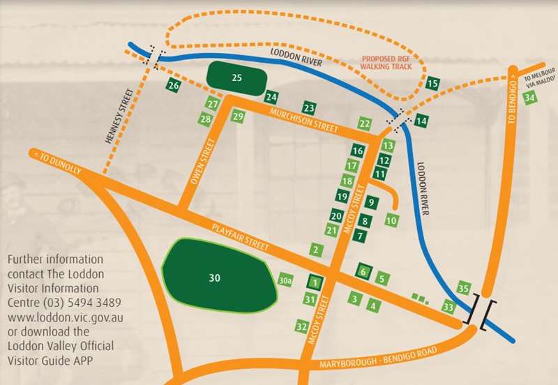 Eddington Heritage Walk Map