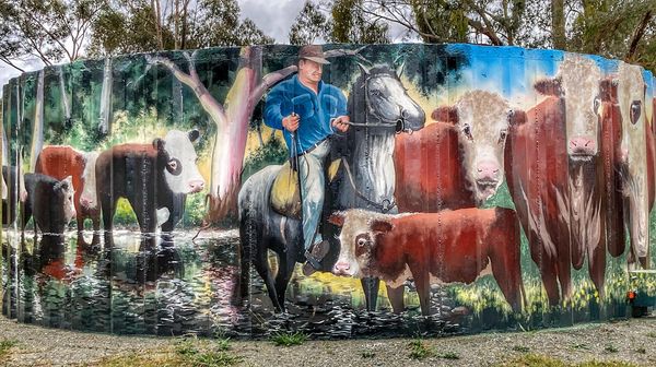 Ensay Water Tank Art