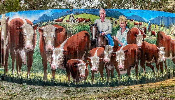 Ensay Water Tank Art