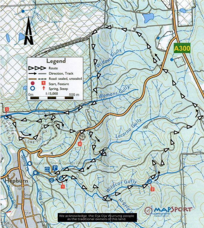 Hepburn Springs - Five Gullies Walk