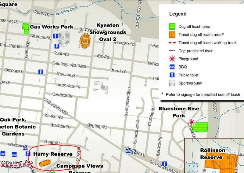 Hurry Reserve (Velodrome) Dog Off Leash Area (Kyneton)