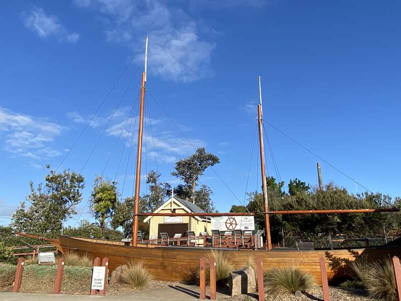 Inverloch - Rocket Shed and Ketch Ripple