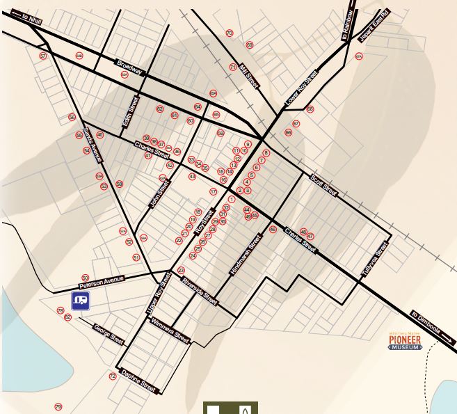 Jeparit Heritage Walk Map