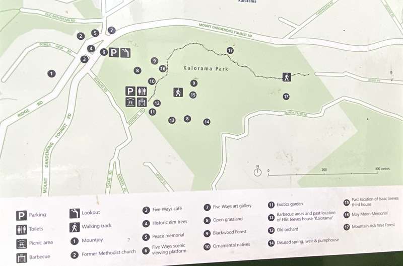 Kalorama Park Map