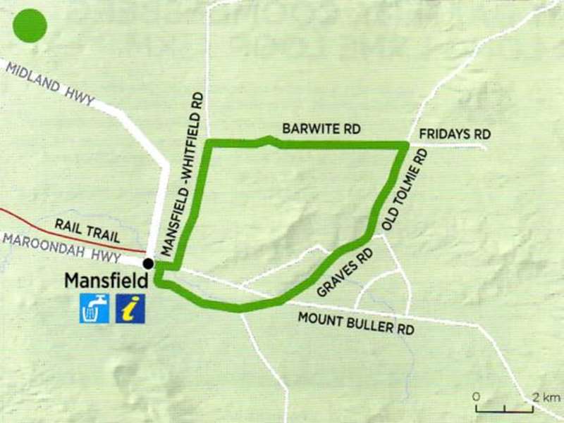 Mansfield & Surrounds Road Rides