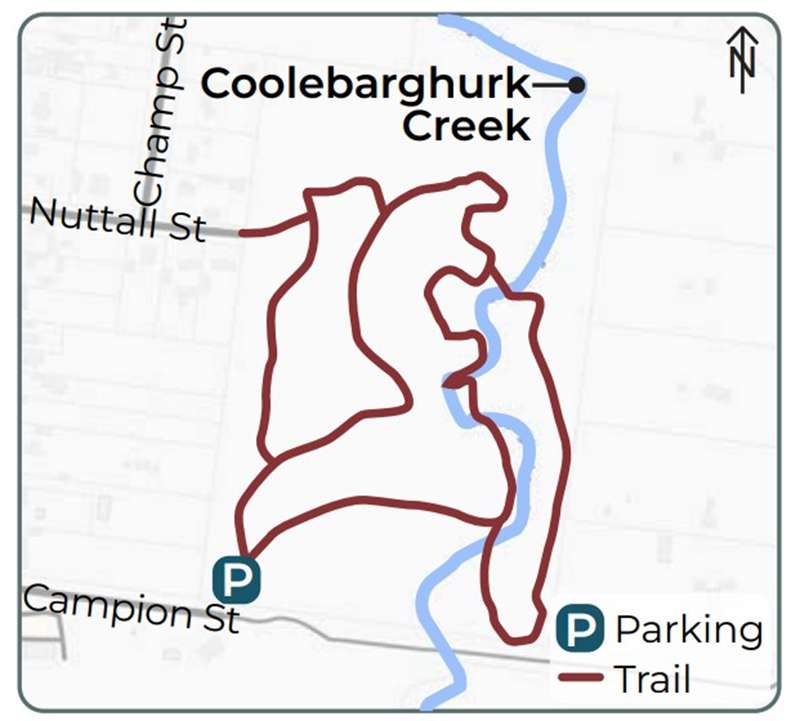 Meredith - Police Paddocks Walk Map