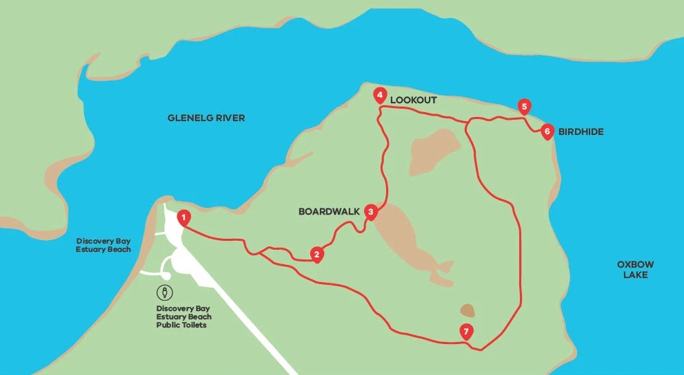 Nelson - Livingstone Island Walk Map