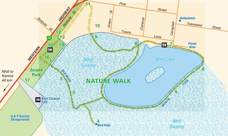 Nhill Lake Nature Walk