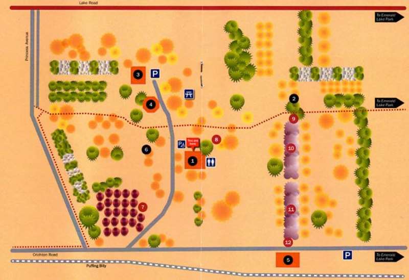 Nobelius Heritage Park Map