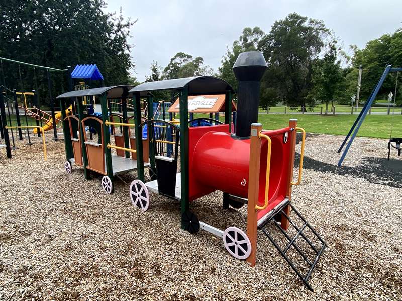 Railway Park Playground, Healesville-Kinglake Road, Healesville
