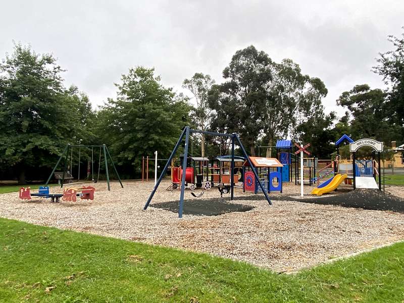 Railway Park Playground, Healesville-Kinglake Road, Healesville