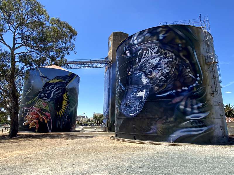 Rochester Silo Art