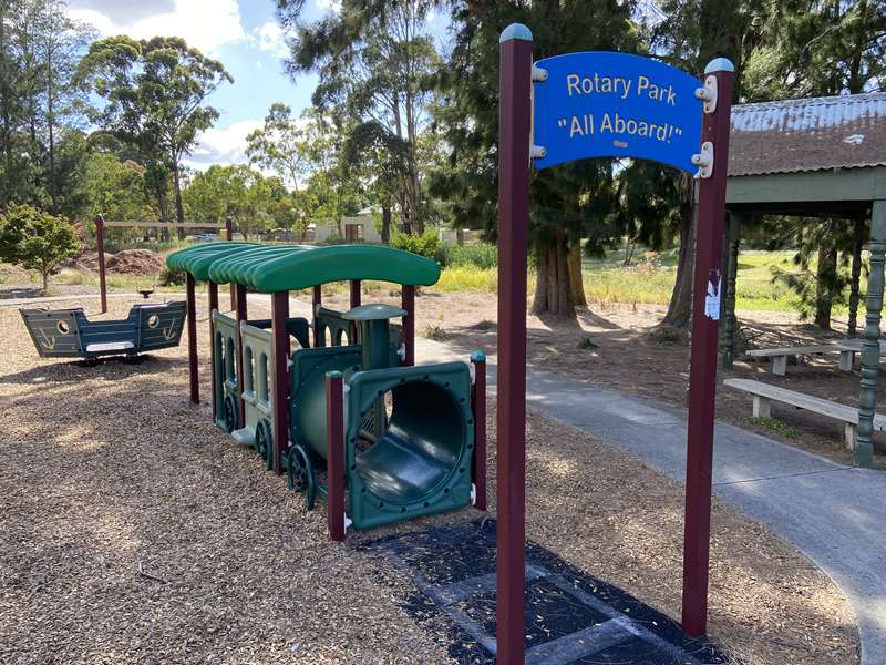 Rotary Park Playground, Latrobe Street, Warragul