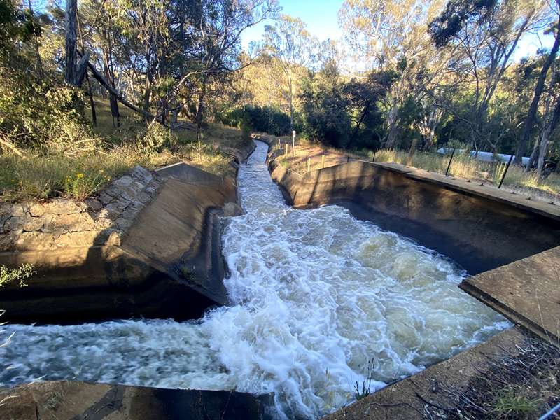 Sedgwick - Coliban Main Channel Waterfalls and Dissipator Walk