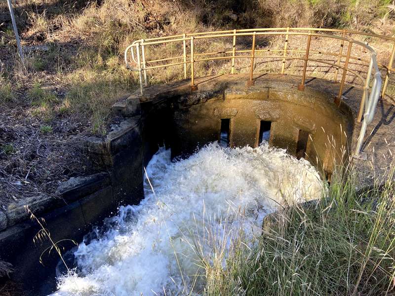 Sedgwick - Coliban Main Channel Waterfalls and Dissipator Walk