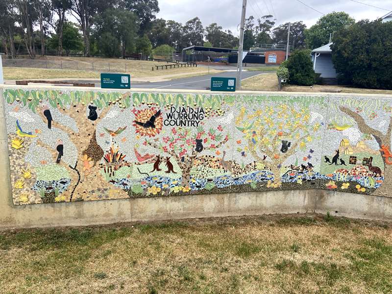 St Arnaud History Mosaic Wall