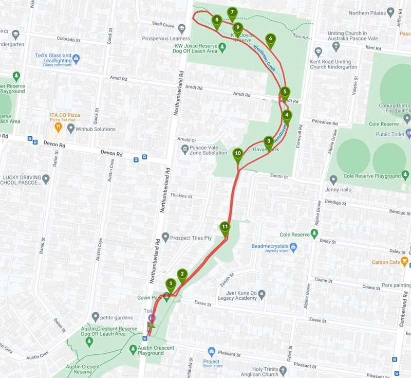 Westbreen Creek Walk (Pascoe Vale)