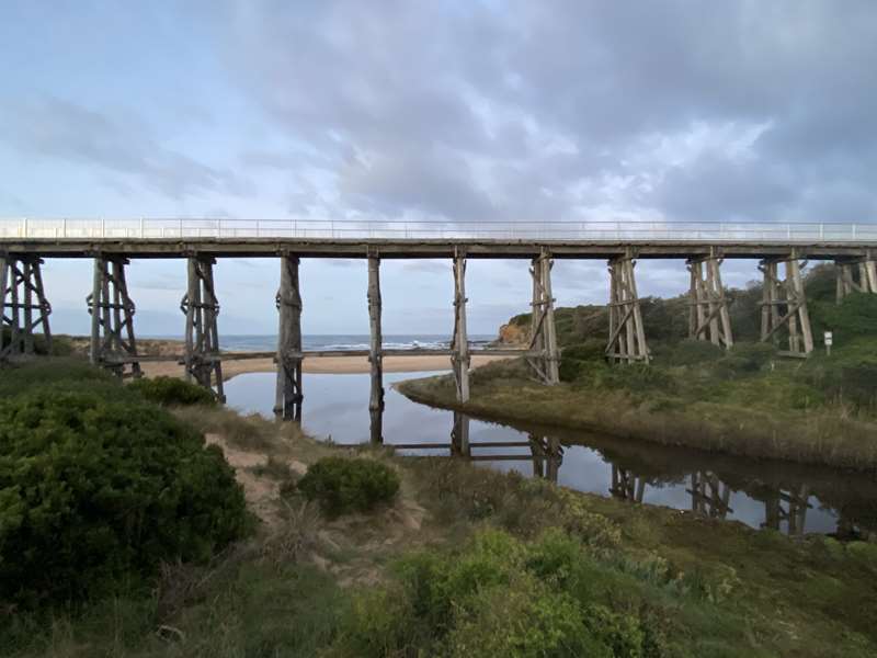 Bass Coast Rail Trail Kilcunda Bridge