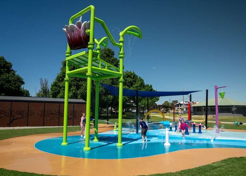 Yarrawonga Foreshore Water Splash Park